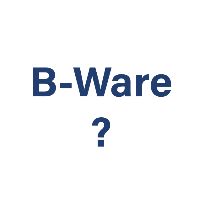 B-Ware - alles, was Sie darüber wissen